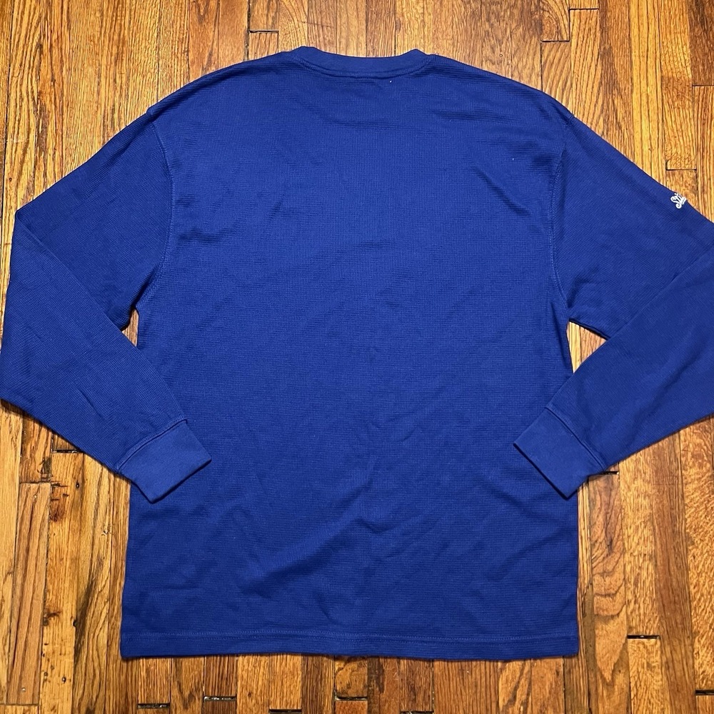 Stitches Chicago Cubs World Series Champs 2016 Longsleeve Size Large Blue - Picture 9 of 10